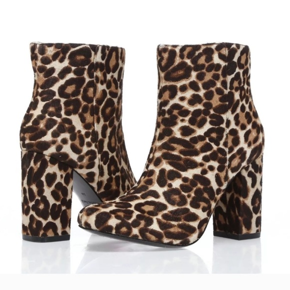 Charles David Shoes - Charles David Studio Calf Hair Leopard Booties